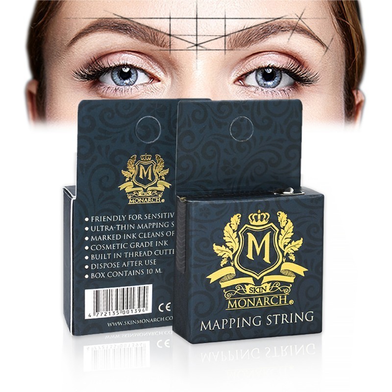 SKIN MONARCH pigmentovaná niť - HNEDÁ
